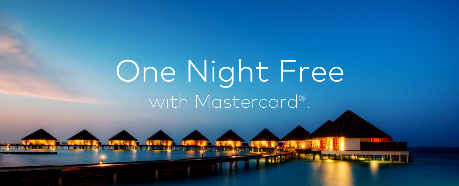 One Night Free with Mastercard