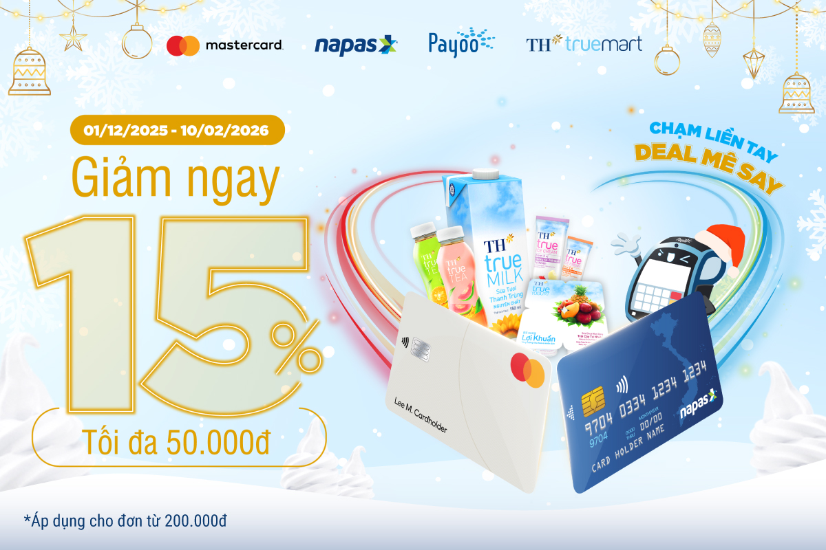 Mastercard & NAPAS Exclusive | Payoo: TH true mart | priceless specials